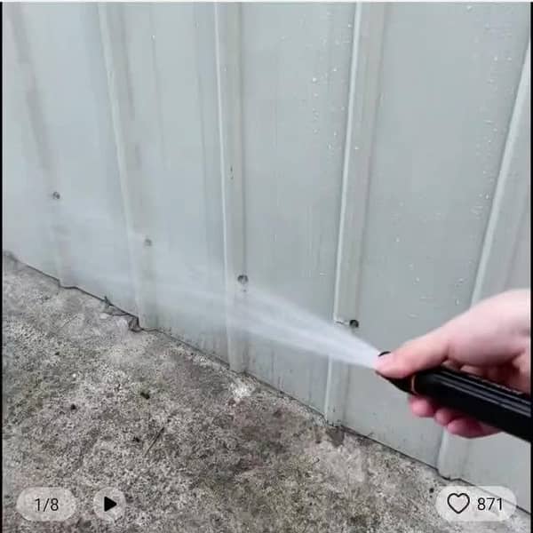 RN Adjustable Manual High Pressure Garden Spray Nozzle for Flower and Grass Watering