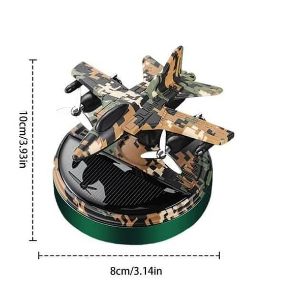 RN Solar Car Decoration Aircraft Air Freshener and Perfume for Dashboard Decor