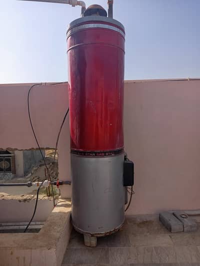 Full Size 120 Litter Electric+Gas Geyser for sale.