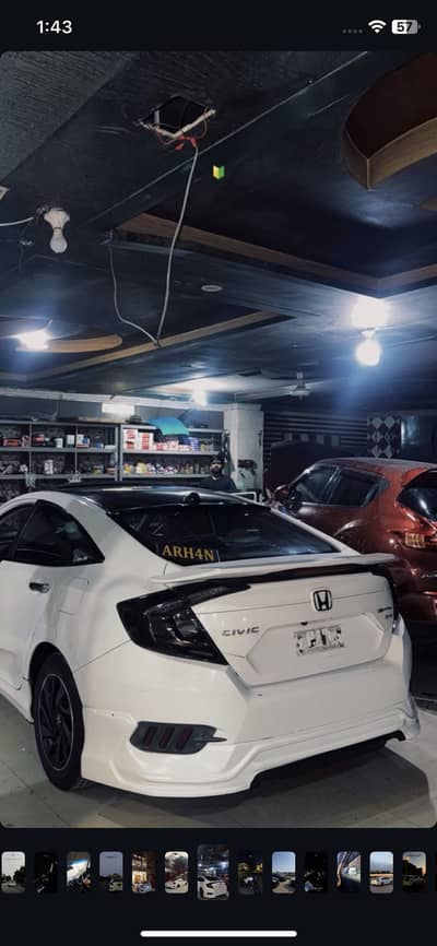 Civic x ativus style bodykit