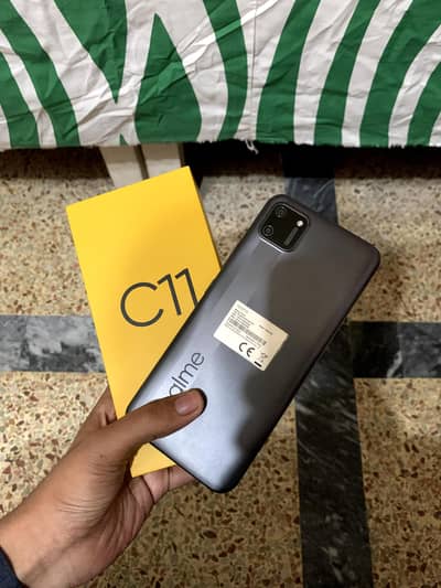 Realme C11 with original box 2/32  no open repair
