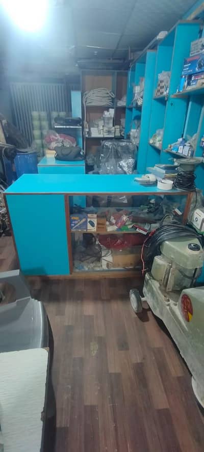 Counters for Electric, Hardware & General store