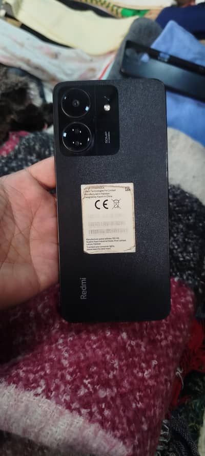 redmi 13c 6 128 complete box 10 by 10