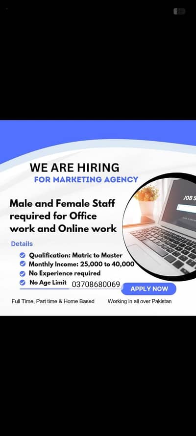 Part time, Full time, Home based online jobs