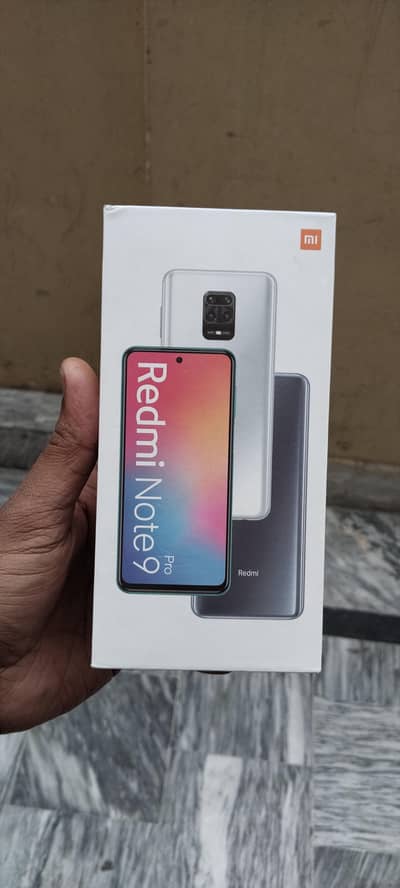Redmi Note 9 Pro Smartphone With 6/128 Box K Sath Hai. . . .