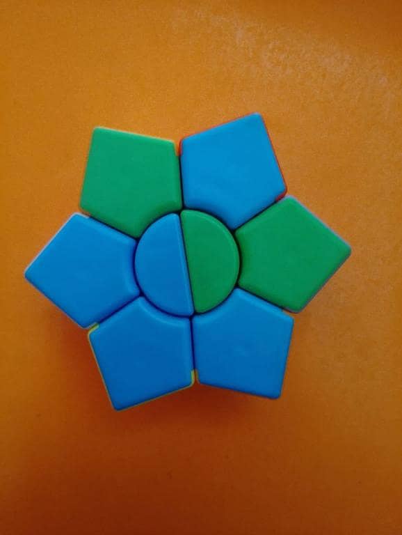 RN 3-in-1 Speed Cube Puzzle Set – QY Warrior S 3x3, Star Magic Cube, and Snake Folding Cube – Brain Teasers for All Ages