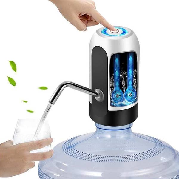 RN Water Bottle Pump – Portable USB Charging Electric Water Dispenser for 2-5 Gallon Bottles