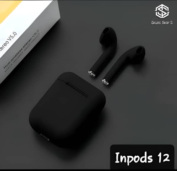 RXN Inpods 12 TWS Bluetooth Earbuds with Dual Master Control and True Wireless Stereo Functionality