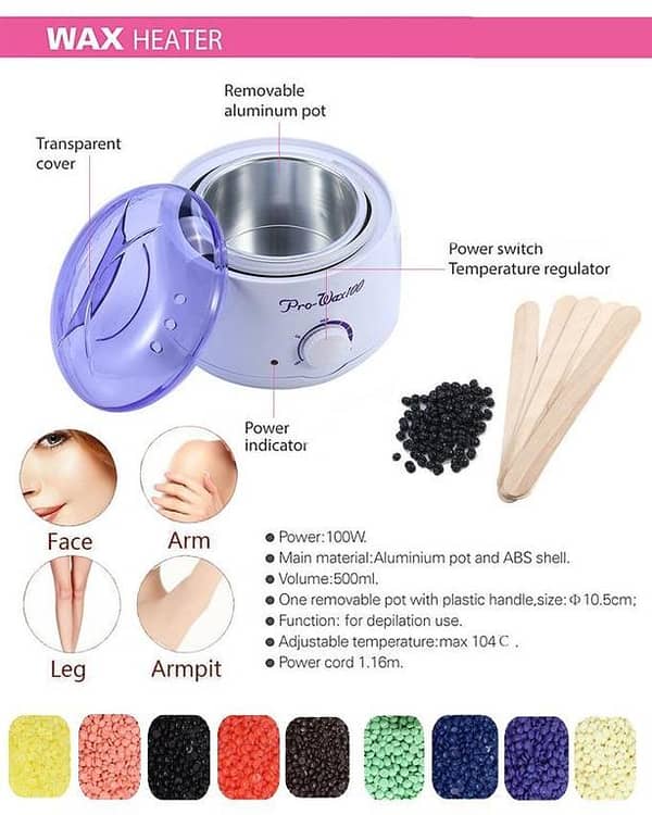 RN Professional Wax Heating Pot for Hair Removal and Paraffin Wax Melting