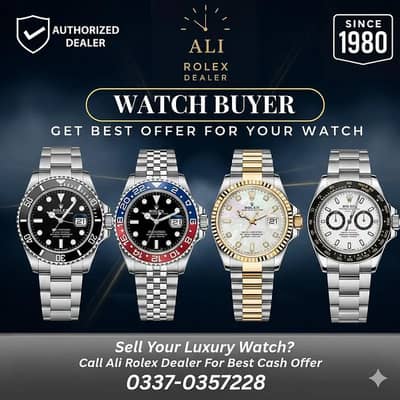 Rolex Buyer Omega Cartier Fredrique Constant Louis Vuitton Blancpain