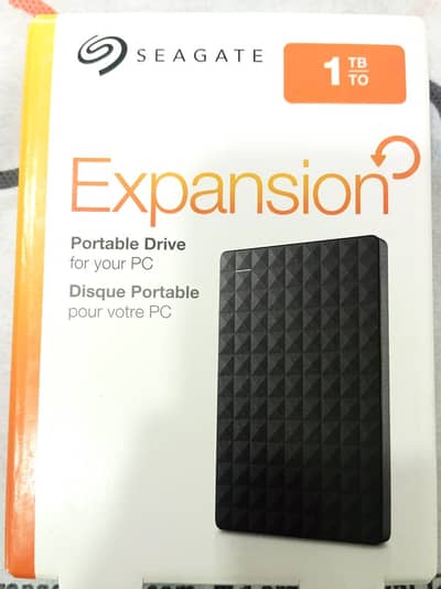 1TB Seagate USB 3.0 2.5″ Portable External Hard Drive