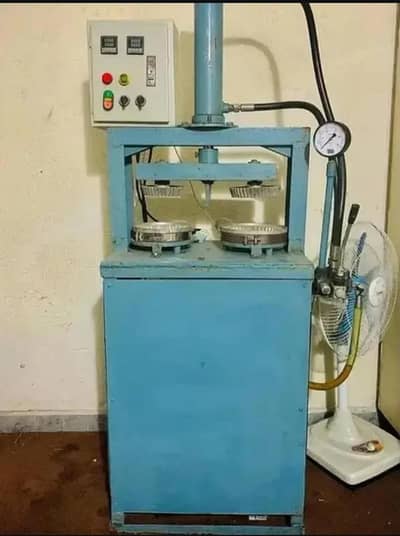 Disposable Paper Plate Machine With Single Impeller Motor