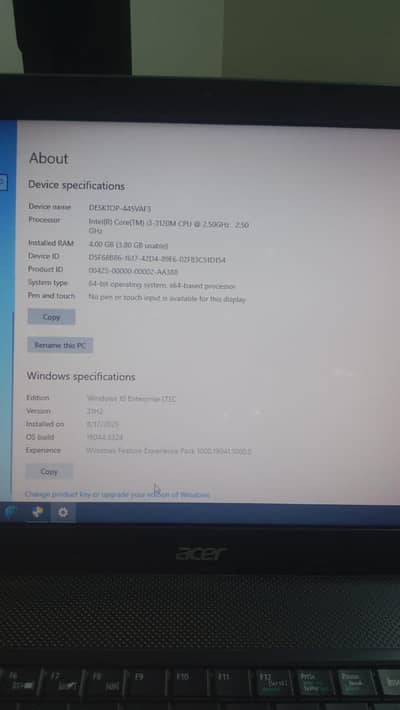 Acer laptop core i3 3rd generation