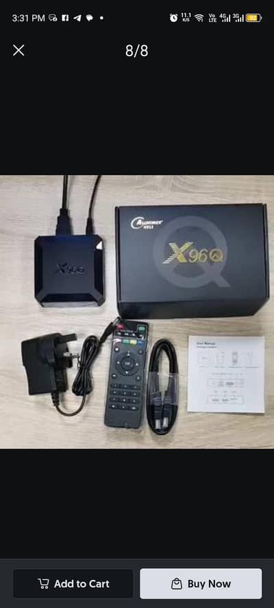 X96Q TV Android Box