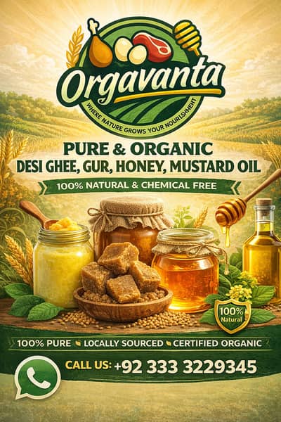 Desi Ghee, Natural Gur & Fresh Honey , Mustard Oil , Fresh Oil Ghee