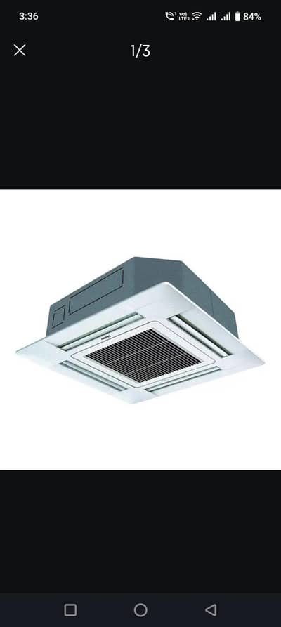 Haier 4.0 ton inverter cassette available low price