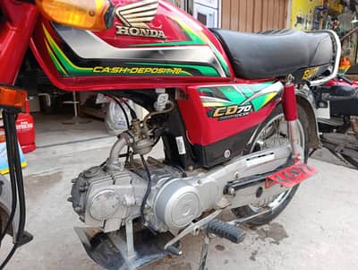 CD 70cc Motorcycle