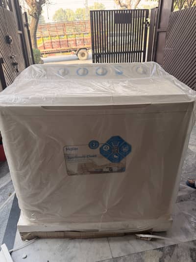 Haier washing machine full size
