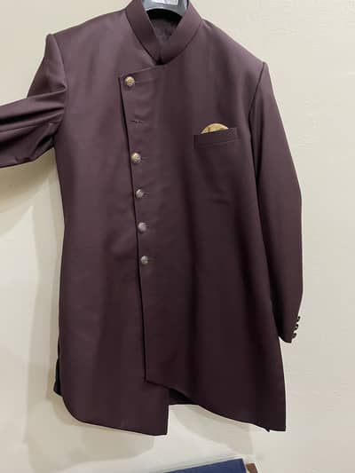 Stylish maroon prince coat