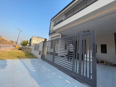 Brand New 11 Marla Designer House For Sale 3 Side Open With Green Patch Triple Story With Basement 8 Bedroom With Attach Bath Heighted Location Bahria Enclave Islamabad