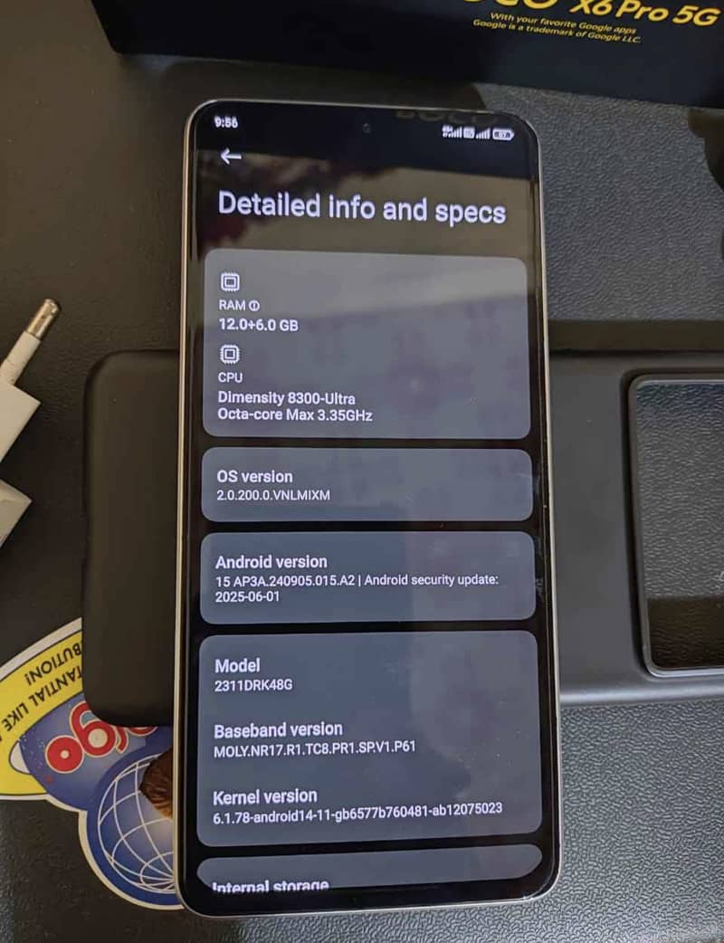 Poco x6pro 2