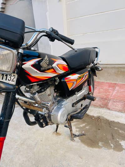 Honda CG 125 Model 2022  all punjab  registered complete documents