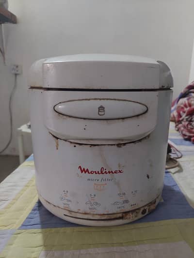 MOULINEX ELECTRIC FRYER FOR ALL TYPES OF THINGS FRY IN OIL WATER SALE