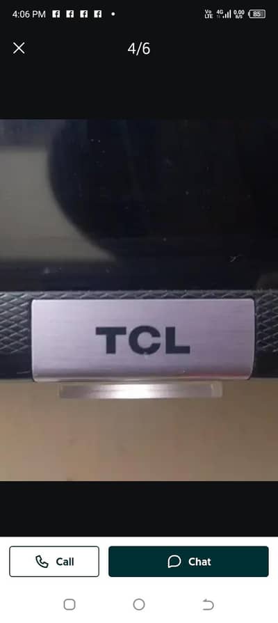 TCL anroied tv 40". version  condition 10/9
