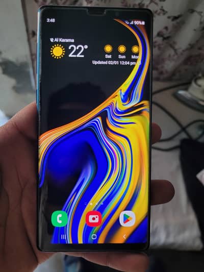 power button not working and back broken imported form dubai