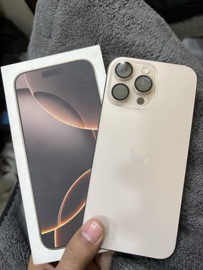 *iPhone 16 pro max - 256 gb - PTA Approved*