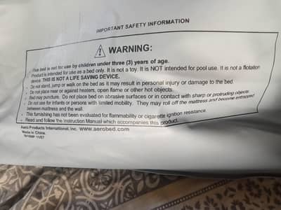 aerobed(Air mattress)