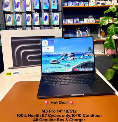 MacBook Pro M3 Pro 14” 18/512GB