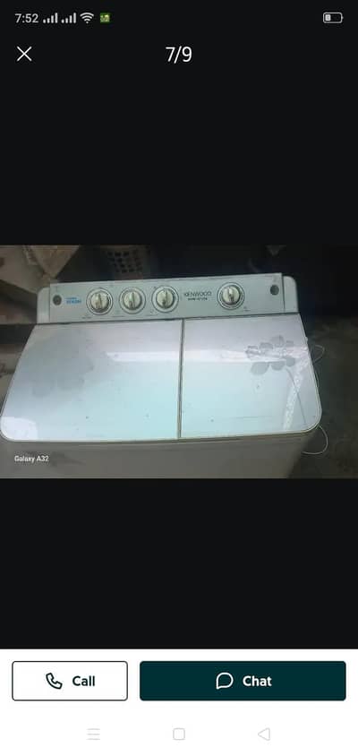 Kenwood washing machine 03235557557