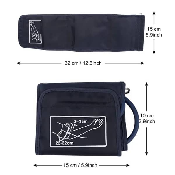 Digital Portable Blood Pressure Monitor with Single Tube Cuff - High Quality Tonometer Series