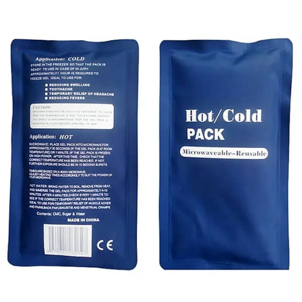 Microwavable 2-in-1 Reusable Hot and Cold Pack