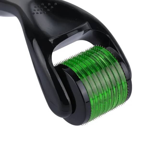 540 Facial and Body Hair Growth Massage Roller - 0.5mm Micro Face Roll Tool for Skin, Beard, and Hair Care