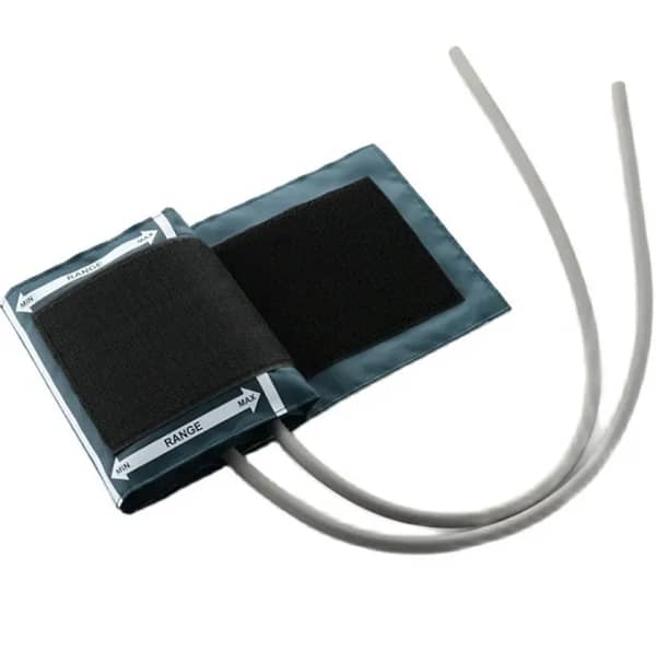 Adult NIBP Cuffs for Blood Pressure Monitoring - Upper Arm Double Nylon Cuff for GE Dash 2000 and 3000 Patient Monitors