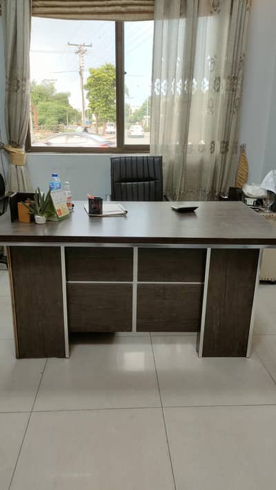 office table with chair