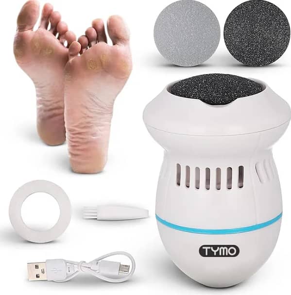 Electric Foot Pedicure Grinder by [Brand] - Rechargeable, Portable Callus Remover for Dead Skin and Foot Care