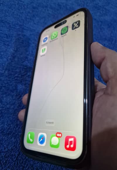 READ ADD IPHONE 14 PRO MAX PTA APPROVED 256G GLASS BREAK PURPLE.