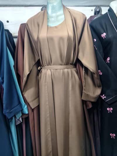 Double upper attach nida abaya