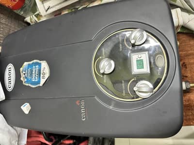 One season used canon instant gas geyser