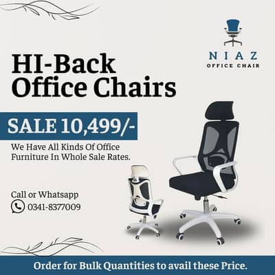 Executive Office chairs | Boss chair | Revolving chairs in karachi