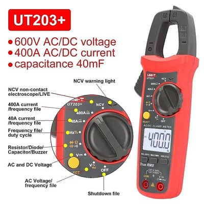 UNI-T UT203+ Digital AC/DC Clamp Meter in Pakistan