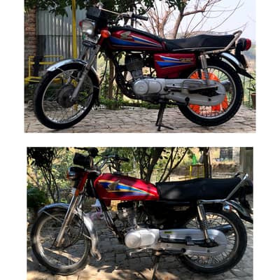 Model 2007 Honda cg 125