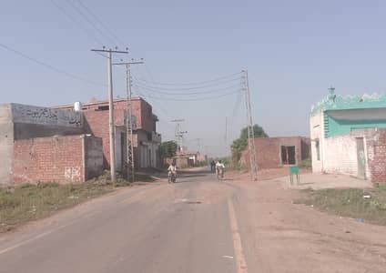 2 Marla Plot Boundary Wall Second Plot From 40ft Carpeted Road Near New Defence Road And 200ft Road Kahna Nau Lahore