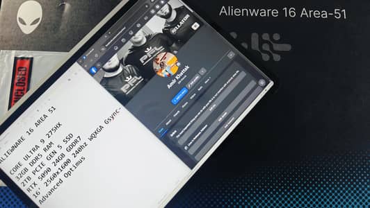 Sealed Alienware 16 (Rtx 5090)