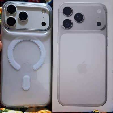 iphone 17 pro max silver colour brand new condition