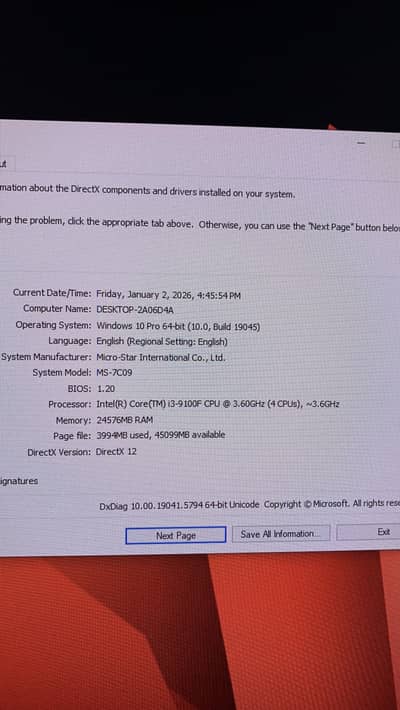 Core i3 9th gen Gaming pc