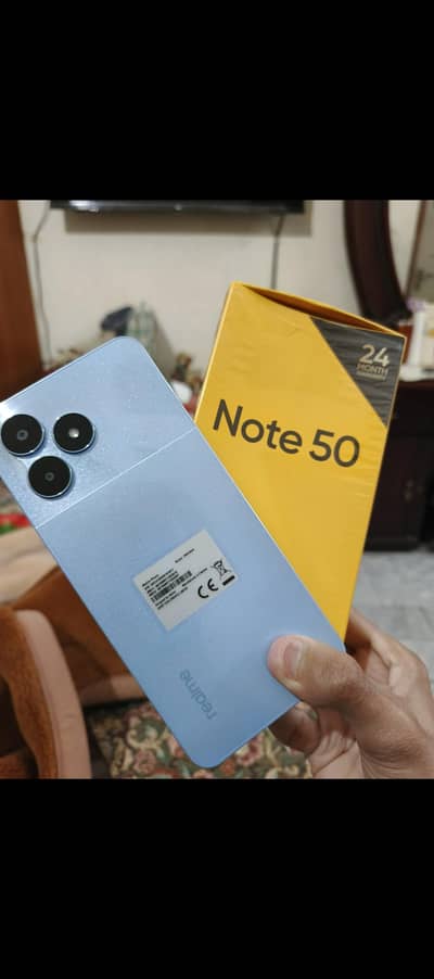 Realme note 50 4Gb 64gb Just Like Box Open